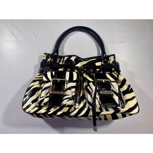 Women's Michael Kors Zebra Print Satchel Bag